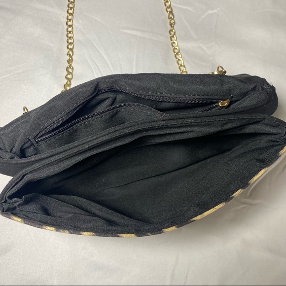 LEOPARD PRINT SOFT SUEDE BAG - Picture 7 of 9